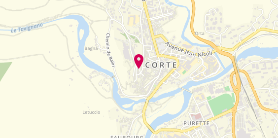 Plan de Services travaux cortenais, Chateau Ponte Mori Route Nationale 193, 20250 Corte