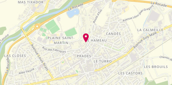 Plan de BUZIN Didier, 19 Rue des Aires, 66500 Prades