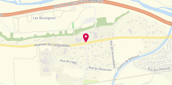 Plan de S.2.P.R, 1379 avenue du Languedoc, 66170 Saint-Féliu-d'Avall