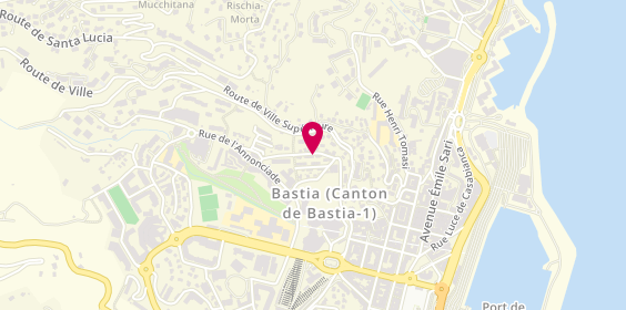 Plan de Paglai Alain, 17 Quartier Annonciade, 20200 Bastia