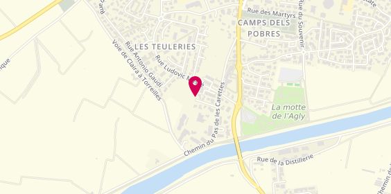 Plan de CIFUENTES José -antoine, 8 Rue Gustave Eiffel, 66250 Saint-Laurent-de-la-Salanque