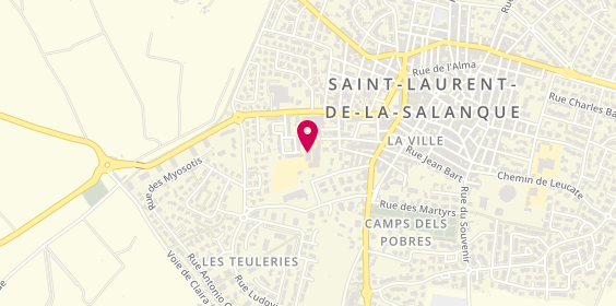 Plan de BOTELLA Déco Peinture, 17 avenue Maréchal Joffre, 66250 Saint-Laurent-de-la-Salanque