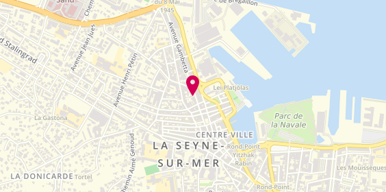 Plan de Bettoni Peinture, La
26 avenue Gambetta, 83500 La Seyne-sur-Mer