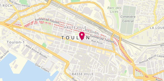 Plan de Amenagement Peinture Renovation, 5 Rue Picot, 83000 Toulon