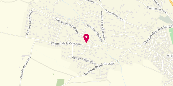 Plan de LINGERAT Florent, 274 Chemin Cassagne, 11620 Villemoustaussou