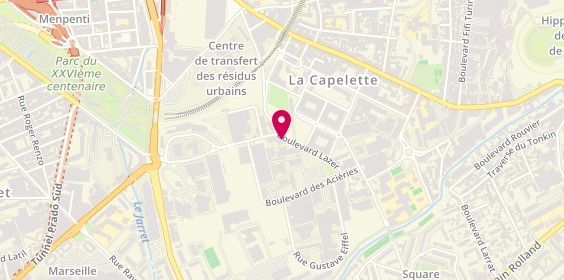 Plan de Société BAGET, 68 Boulevard Lazer, 13010 Marseille