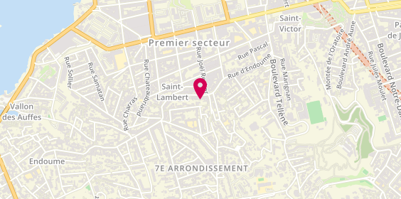 Plan de Entreprise de Peinture Petrosino, 139 Rue D&#039;Endoume, 13007 Marseille