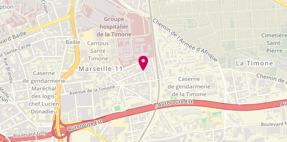 Plan de Omeyade ltd, 25 Rue Orient, 13010 Marseille