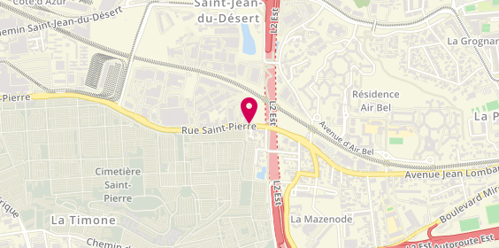 Plan de Entreprise LANTEAUME, 601 Rue Saint-Pierre, 13012 Marseille
