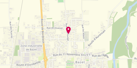 Plan de Bouyssonnie Castanet, 14 Rue de la Poutge, 65460 Bazet