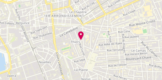 Plan de Entreprise Staf, 19 Rue Henri Messerer, 13001 Marseille