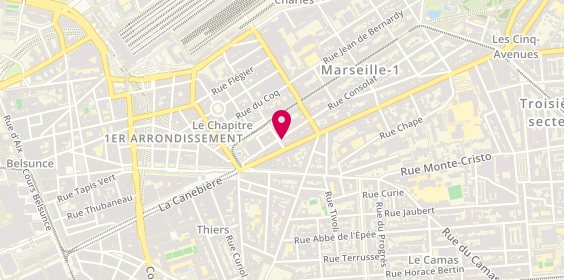 Plan de HEB Rénovation, 36 Rue Consolat, 13001 Marseille