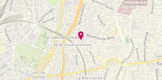 Plan de DIALLO Mamadou, 7 Rue Jules Arnaud, 13004 Marseille