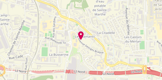 Plan de (Beaucoubat) Beaucoups de Batiments, Appt 215
6 Avenue Georges Braque, 13014 Marseille