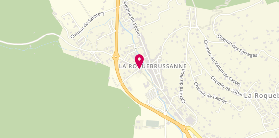 Plan de Jlg Peinture, 4 Place Orbitelle, 83136 La Roquebrussanne