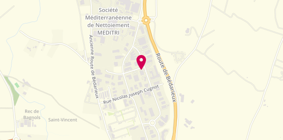 Plan de CATALA - Façadier Beziers, 1 Rue Beau de Rochas -
P.a.e de Mercorent, 34500 Béziers