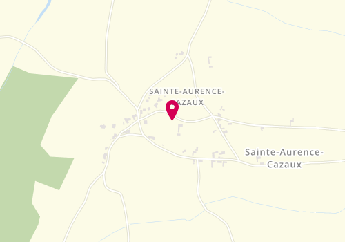 Plan de Uda Peinture, Village, 32300 Sainte-Aurence-Cazaux
