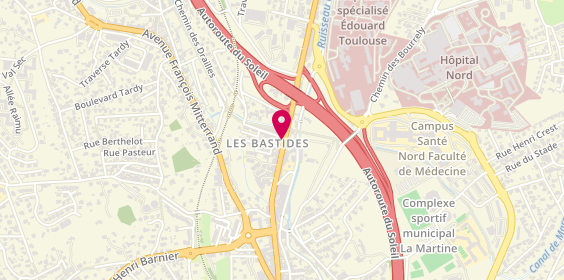 Plan de Soc Littoral Peinture Climatisation, 293 avenue de Saint-Antoine, 13015 Marseille