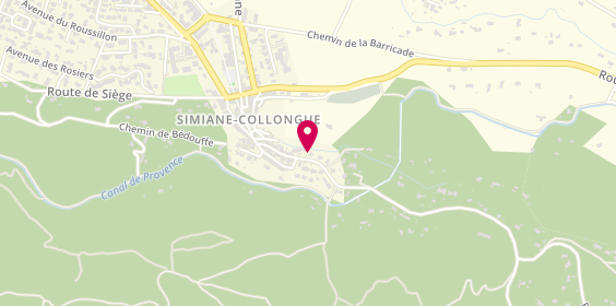 Plan de Cjf Deco, Résidence Quartier Poulet 27 Route Saint Germain, 13109 Simiane-Collongue