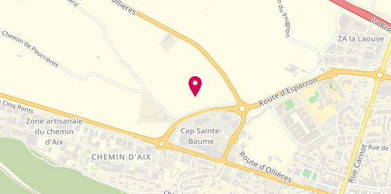 Plan de Colorstyle, 355 Avenue de la Maximinoise Zone Artisanale Route d'Aix, 83470 Saint-Maximin-la-Sainte-Baume