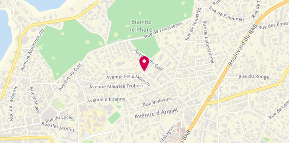 Plan de BOUTROIS Gérard, Villa Sud
8 Avenue des 2 Villes, 64600 Anglet