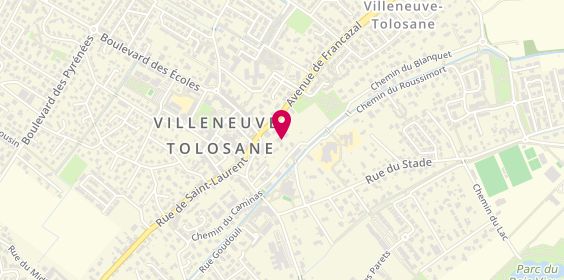 Plan de Eric Multiservives, 5 Bis Chemin Blanquet, 31270 Villeneuve-Tolosane