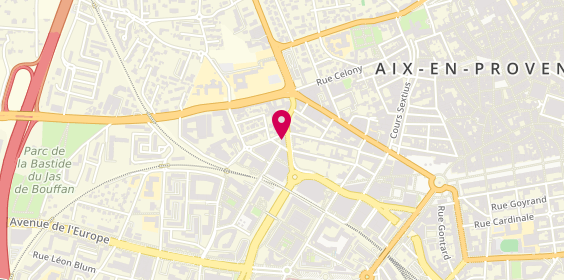 Plan de Arqane déco, 150 avenue Georges Pompidou Immeuble Hemilythe, 13100 Aix-en-Provence