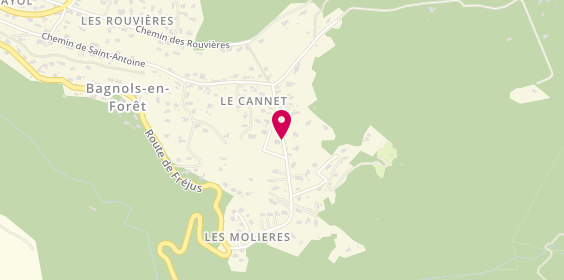Plan de Azur Peinture, 153 Chemin de l'Adrech Quartier le Cannet, 83600 Bagnols-en-Forêt