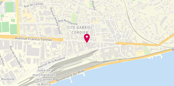 Plan de M&P Construction (Maçonnerie-Carrelage-Placo) 06, 103 avenue Francis Tonner, 06150 Cannes