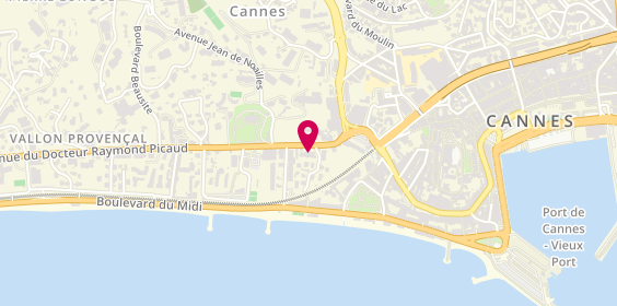 Plan de Riviéra Services Peinture, 5 avenue Du Dr Raymond Picaud, 06400 Cannes
