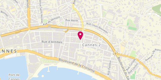 Plan de HUGUENIN James, 5 Boulevard République, 06400 Cannes