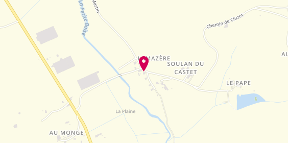 Plan de SARL Delprat, Lieu-Dit au Moulin, 32300 Lamazère