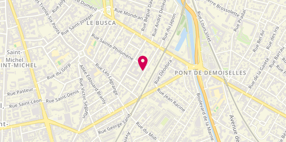 Plan de DE VOLONTAT Benoît, 22 Rue des Pyrenees, 31400 Toulouse