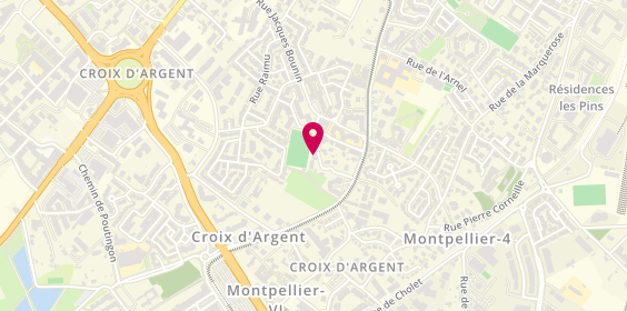 Plan de Entreprise Ramli, 184 Rue Mathias de Lobel, 34070 Montpellier