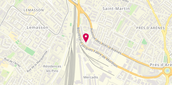 Plan de YES D-éco & Rénov, 105 Rue Pomier Layrargues, 34070 Montpellier