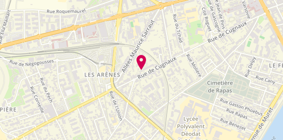 Plan de SAMOUILLET Arthur, 31 Rue de Cugnaux, 31300 Toulouse