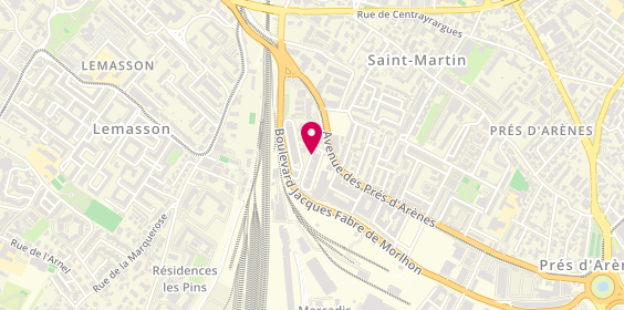 Plan de GI Façades, 39 Rue Pomier Layrargues, 34070 Montpellier