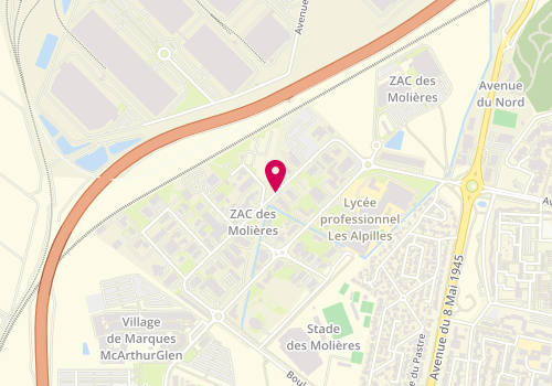 Plan de Sud Est Bat, 14 Avenue Luxembourg, 13140 Miramas