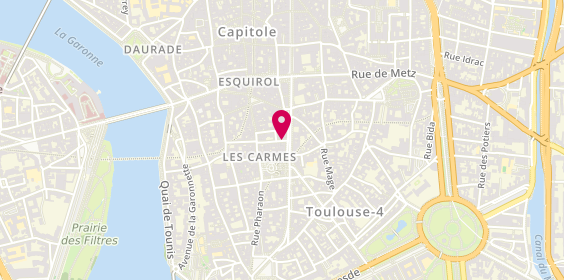 Plan de LONGIN Jérôme, 13 Rue Maletache, 31000 Toulouse