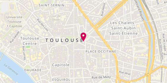 Plan de Pallé Peinture, 6 place du Président Thomas Wilson, 31000 Toulouse