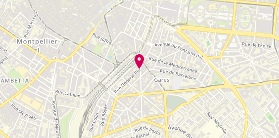 Plan de NICOLAE Ion, 2 Rue General Riu, 34000 Montpellier