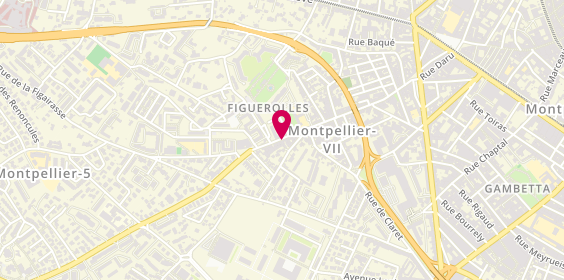 Plan de Christian Peinture, 97 Rue Faubourg Figuerolles, 34070 Montpellier
