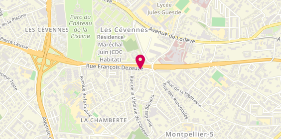 Plan de Ravaldec, 341 Rue François Dezeuze, 34070 Montpellier