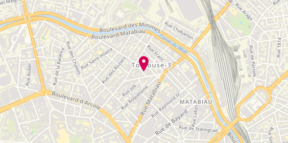 Plan de A.s.net, 10 Rue Saint-Papoul, 31000 Toulouse