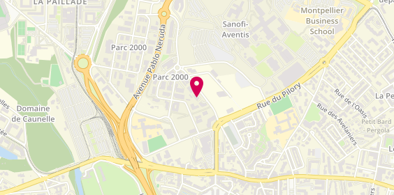 Plan de Mondi Façades, 469 Rue Favre de Saint-Castor, 34080 Montpellier