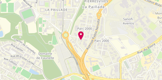 Plan de S.P.C Revetement Kamel, 83 Rue Yves Montand, 34080 Montpellier