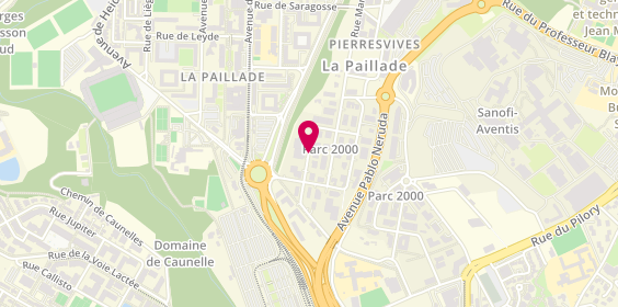 Plan de Garcia et Fils, 48 Rue Joe Dassin, 34080 Montpellier
