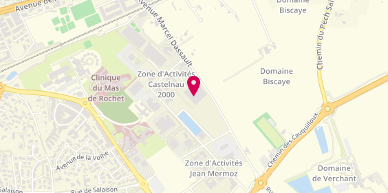 Plan de VERTIKAL, 79 avenue Clément Ader, 34170 Castelnau-le-Lez