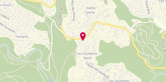 Plan de Bruno Simon, 31 chemin des Soullières, 06410 Biot
