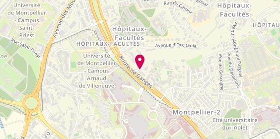 Plan de ESCRIVA Geoffrey, 80 Impasse Charcot, 34090 Montpellier
